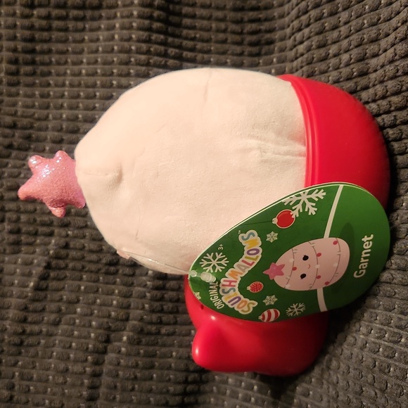 NWT Squishmallows 4" "Garnet" Pink Christmas Tree Mystery Capsule Plush - Picture 2 of 4